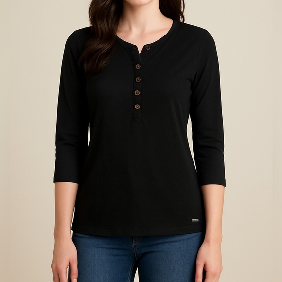 Polo by Ralph Lauren Black Button Down Shirt - Picture 1 of 5